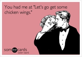 Lets go get some wings